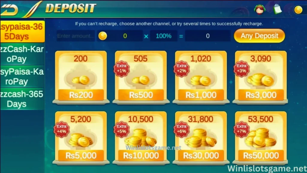 winli slots deposit chips